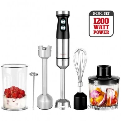 Gastroback 40972 Design Power Hand Blender Set 5in1