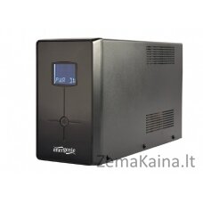 Gembird EG-UPS-035 nepertraukiamo maitinimo šaltinis UPS Line-interaktyvi technologija 2000VA 1200W 3x maitinimo lizdas + 2x Schuko