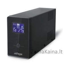 Gembird EG-UPS-036 nepertraukiamo maitinimo šaltinis UPS Line-interaktyvi technologija 3000VA 1800W 3x maitinimo lizdas + 3x Schuko