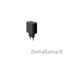 Gembird TA-UC-PDQC20-01-BK 2 prievadų 20 W maitinimo tiekimo USB C tipo greitasis įkroviklis, juodas