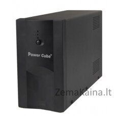 Gembird UPS-PC-1202AP nepertraukiamo maitinimo resursai (UPS) „Line-Interactive“ 1,2 kVA 720 W 4 AC išvestis(ys / čių)