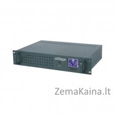 Gembird - Ups rack 19'' 3.4u 1500va, 4xiec 230v out, iec14 in,rj11, usb, lcd „Line-Interactive“ 1,5 kVA 900 W 4 AC išvestis(ys / čių)