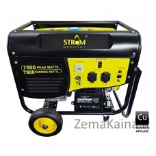 GENERATORIUS BENZININIS 7500W, 230V STROM® ST7500E/230