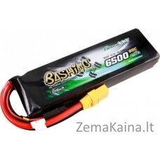 Gens Ace Gens ace G-Tech 6500 mAh 11.1V 60C 3S1P Lipo baterija su XT90-Bashing serijos jungtimi