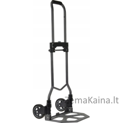 Geko įrankių vežimėlis Sulankstomas plokščias transportavimo sandėlio vežimėlis 80kg (4)