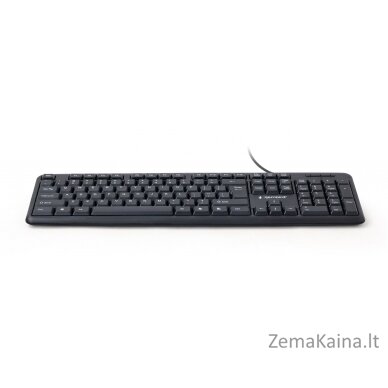 Gembird KB-U-103 klaviatūra USB Anglų (JAV) Juoda 2