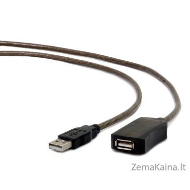 Gembird USB A/USB A M/F 5m USB kabelis USB 2.0 Juoda