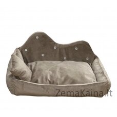 GO GIFT Prince beige L - gultas gyvūnams - 52 x 42 x 10 cm