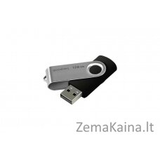 Goodram UTS2-1280K0R11 USB atmintukas 128 GB USB A tipo 2.0 Juoda, Sidabras