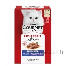 GOURMET Mon Petit Fish Mix - šlapias kačių maistas - 6 x 50 g