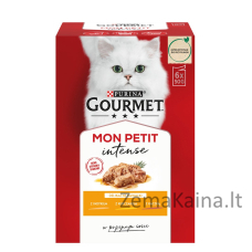 GOURMET Mon Petit Poultry Mix - šlapias kačių maistas - 6 x 50 g