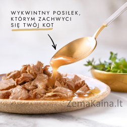 GOURMET Gold Sauce Delight Jautiena - šlapias kačių maistas - 85 g