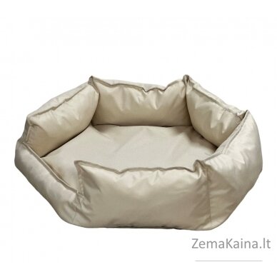 GO GIFT Hexagon beige XXL - gultas gyvūnams - 90 x 63 x 16 cm 2