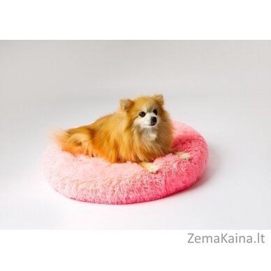 GO GIFT Shaggy pink L - gultas augintiniui - 66 x 66 x 10 cm