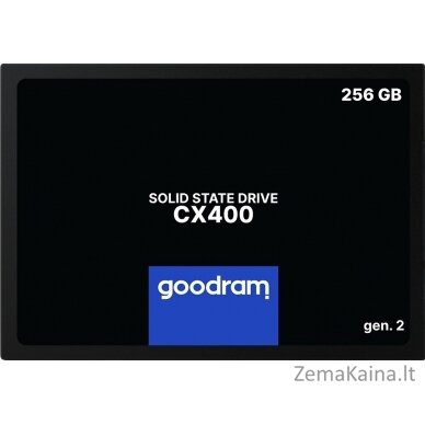 Goodram CX400 gen.2 2.5" 256 GB „Serial ATA III“ 3D TLC NAND