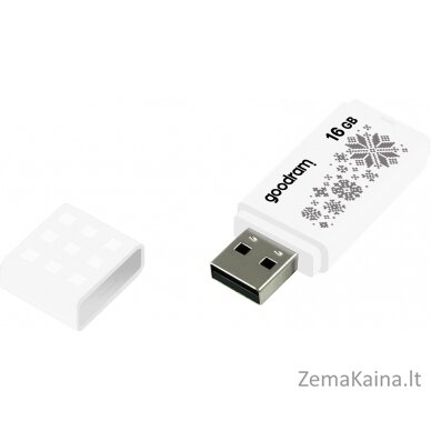 GOODRAM FLASHDRIVE 16GB UME2-WINTER WHITE USB 2.0 1