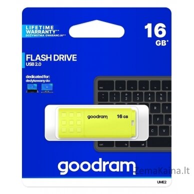 Goodram UME2 16GB USB flash drive USB Type-A 2.0 Yellow 4