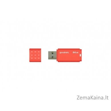 Goodram UME3-0640O0R11 USB atmintukas 64 GB USB A tipo 3.2 Gen 1 (3.1 Gen 1) Oranžinė 3