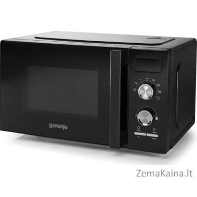 Gorenje Gorenje mikrobangų krosnelė | Mikrobangų krosnelė | MO20A3BH | Laisvai stovintis | 800W | Konvekcija | Juoda