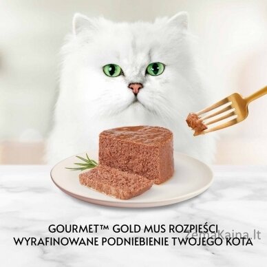 GOURMET Gold Beef - drėgnas kačių maistas - 85g 4