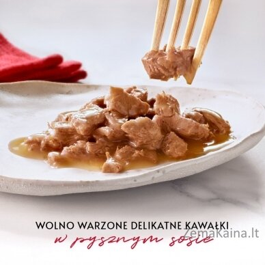 GOURMET Mon Petit Meat Mix - šlapias kačių maistas - 6 x 50 g 5