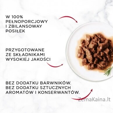 GOURMET Mon Petit Meat Mix - šlapias kačių maistas - 6 x 50 g 7