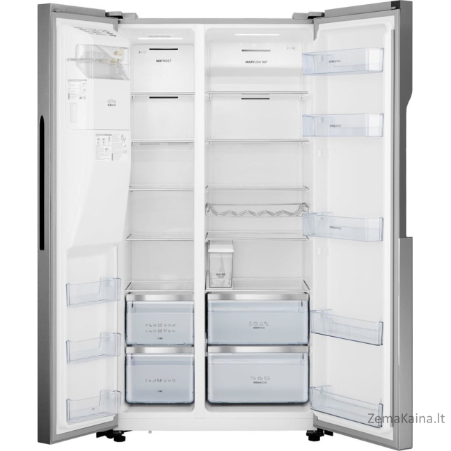 Gorenje NRS9EVX dviduris šaldytuvas-šaldiklis Pastatomi 562 L E Nerūdijančiojo plieno 3
