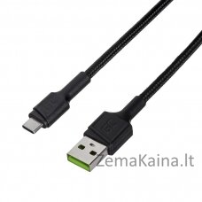 Green Cell KABGC25 USB kabelis 0,3 m USB A USB C Juoda