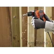 Gręžtuvas smūginis BEH550 / 550W, Black+Decker