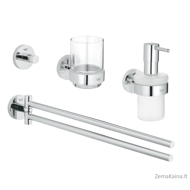 GROHE 40846001 Essentials Master bathroom accessories set 4-in-1