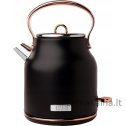 Haden virdulys Haden Heritage virdulys HAD209184 1,7l 3000W Pasukamas pagrindas Juoda ir varis