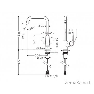 Hansgrohe Focus M41 31821000 1