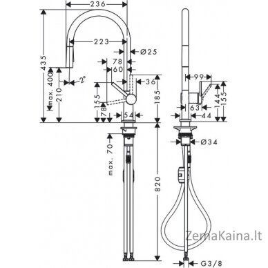 Hansgrohe Talis M54 72842670 1