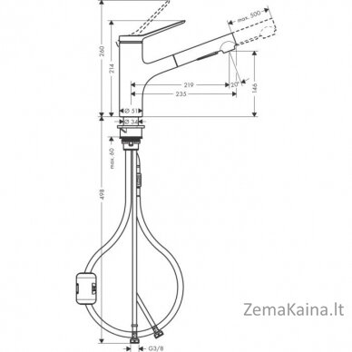 Hansgrohe Zesis M33, 74800800 1