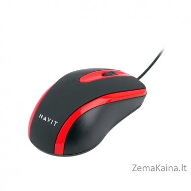 Havit HV-MS753 universal mouse (black/red) 1