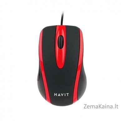 Havit HV-MS753 universal mouse (black/red) 2