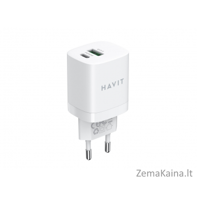 Havit USB-A+USB-C Charger UC30 EU