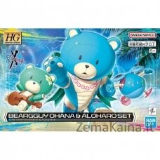 HGBM 1/144 BEARGGUY OHANA & ALOHARO SET