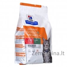 HILL'S PD Feline Urinary Stress + Metabolic c/d - Sausas kačių maistas - 1,5 kg