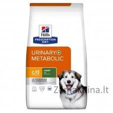 HILL'S PRESCRIPTION DIET Canine c/d Multicare + Metabolic Sausas šunų maistas 12 kg