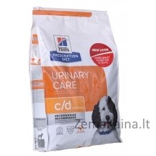 HILL'S PRESCRIPTION DIET Canine Urinary Care c/d Multicare Sausas šunų maistas Viščiukas 1,5 kg