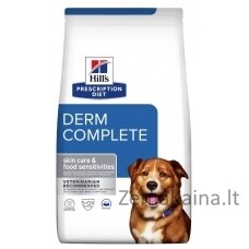 HILL'S Prescription Diet Derm Complete - sausas maistas šunims - 1,5kg