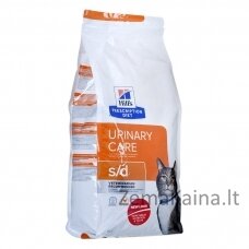 HILL'S PRESCRIPTION DIET Feline Urinary Care s/d Sausas kačių maistas Viščiukas 3 kg