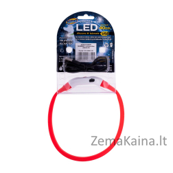 HILTON LED Obroża Silikonowa 1,4x0,8x40cm z USB dla psa