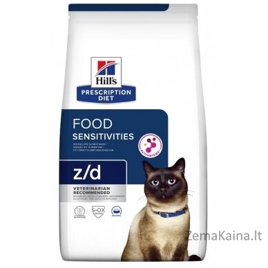 HILL'S PD Food Sensitivities z/d - sausas kačių maistas - 1,5 kg