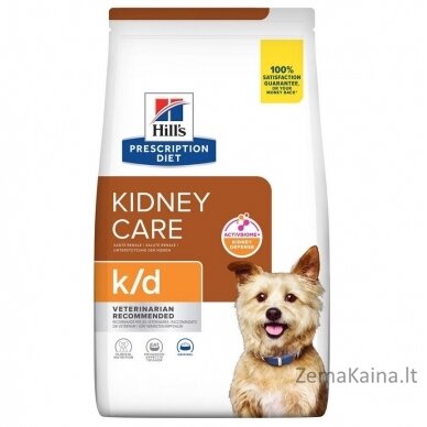 Hill's PD K/D Kidney Care Original - sausas maistas šunims - 4kg