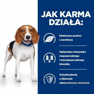 HILL'S PRESCRIPTION DIET Canine r/d Sausas šunų maistas Viščiukas 1,5 kg 4