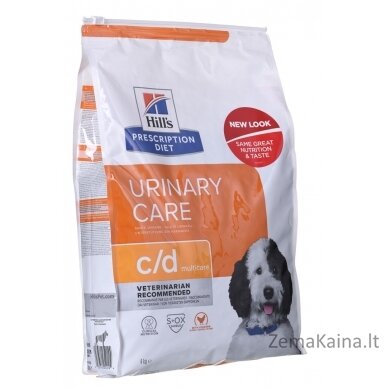 HILL'S PRESCRIPTION DIET Canine Urinary Care c/d Multicare Sausas šunų maistas Viščiukas 1,5 kg