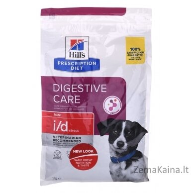 HILL'S Prescription Diet Mini i/d Stress Canine - Sausas šunų maistas - 1 kg 2