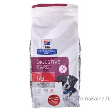 HILL'S Prescription Diet Mini i/d Stress Canine - Sausas šunų maistas - 3kg 1